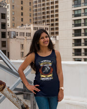 Load image into Gallery viewer, Mamasaurus Rex Is My Favorite Special Custom Design Ladies Flowy Tank
