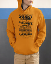 Load image into Gallery viewer, Gift For Husband I Love Here Forever And Always Hoodie
