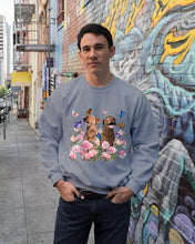Load image into Gallery viewer, Gift For Dog LoversChesapeake Bay Retriever With Peonies Sweatshirt
