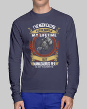 Load image into Gallery viewer, Mamasaurus Rex  Is My Favorite Special Custom Design Unisex Long Sleeve
