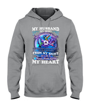 Load image into Gallery viewer, Hummingbird My Husband My Guardian Angel Gift For Angel Husband Hoodie
