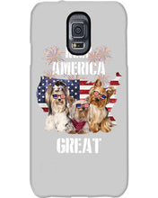 Load image into Gallery viewer, Keep America Great Yorkshire Terrier Gift For Dog Lovers Phone case
