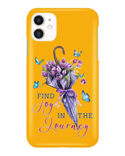 Load image into Gallery viewer, Butterflies Find Joy In The Journey Gift For Daughter Phone case
