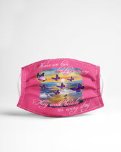 Load image into Gallery viewer, Butterfly Sunset On Beach Those We Love Don't Go Away Gift For Lover Cloth Face Mask
