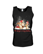 Load image into Gallery viewer, Cats We Wish You A Merry Christmas Gift For Cat Lovers Unisex Tank Top
