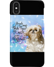 Load image into Gallery viewer, Angels And Shih Tzu Are Not Different Gift For Dog Lovers Phone case
