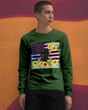 Load image into Gallery viewer, Cute Phone Case Sunflowers Gift For Cat Lovers Unisex Long Sleeve
