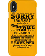 Load image into Gallery viewer, Gift For Husband I Love Here Forever And Always Phone case
