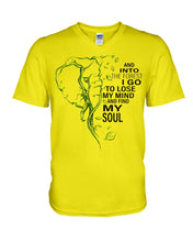 Load image into Gallery viewer, Into The Forest I Go To Lose My Mind Gift Guys V-Neck
