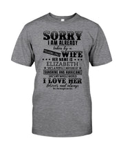 Load image into Gallery viewer, Gift For Husband I Love Here Forever And Always Guys Tee
