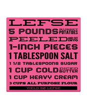 Load image into Gallery viewer, Lefse 5 Pounds Russet Potatoes Peeled And Cut Into 1-inch Pieces Coaster

