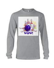 Load image into Gallery viewer, Bowling Wow Color Gift For Bowling Lovers Unisex Long Sleeve
