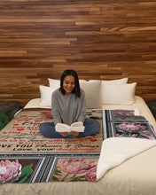 Load image into Gallery viewer, Gift For Wife I'm In Love With A Little Things About  You Sherpa Blanket
