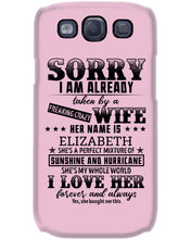 Load image into Gallery viewer, Gift For Husband I Love Here Forever And Always Phone case
