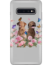 Load image into Gallery viewer, Gift For Dog LoversChesapeake Bay Retriever With Peonies Phone case
