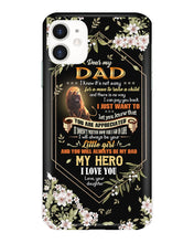 Load image into Gallery viewer, Lion Gift For  Papa You'll Always My Dad My Hero  Custom Design Phone case
