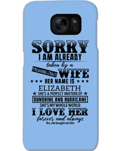 Load image into Gallery viewer, Gift For Husband I Love Here Forever And Always Phone case
