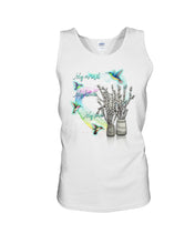 Load image into Gallery viewer, Hummingbird You Are At Peace Gift For Birds Lovers Unisex Tank Top
