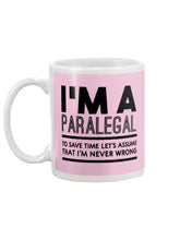 Load image into Gallery viewer, I'm A Paralegal   Special Unique  Custom Design Mug
