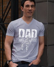 Load image into Gallery viewer, Daughter's Best Friend Son's Partner In Crime Special Custom Design Guys V-Neck
