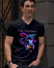 Load image into Gallery viewer, Hummingbirds Heart Shaped I Am A Simple Woman Gift For Mom Guys V-Neck

