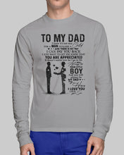Load image into Gallery viewer, Giving For  Dad Let You Know You're Appreciated  Custom Design Unisex Long Sleeve
