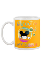 Load image into Gallery viewer, Lovely Phone Case Rainbow Design Stay Out Of My Bubble Gift For Friends Mug
