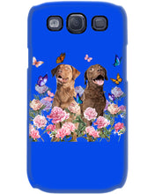 Load image into Gallery viewer, Gift For Dog LoversChesapeake Bay Retriever With Peonies Phone case

