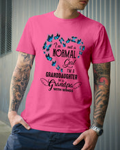 Load image into Gallery viewer, Gift For Angel Grandpa I'm A Granddaughter To A Grandpa With Wings Guys Tee
