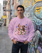 Load image into Gallery viewer, Gift For Dog LoversChesapeake Bay Retriever With Peonies Sweatshirt
