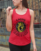 Load image into Gallery viewer, Gift For Cassie Girl The Soul Of A Mermaid Ladies Flowy Tank
