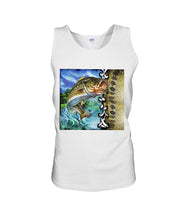 Load image into Gallery viewer, Lovely Phone Case Fishing In The Lake Custom Gift For Fishing Lovers Unisex Tank Top
