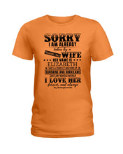 Load image into Gallery viewer, Gift For Husband I Love Here Forever And Always Ladies Tee
