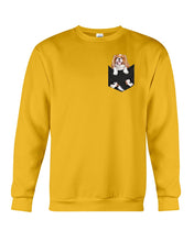 Load image into Gallery viewer, Cavalier King Charles Spaniel In Pocket - Dogs Lovers Gift Sweatshirt
