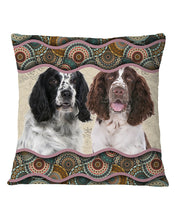 Load image into Gallery viewer, Lovley Phone Case Two Dogs Gift For English Springer Spaniel Lovers Pillow Cover
