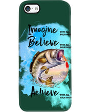 Load image into Gallery viewer, Fishing With All Your Heart Gift For Men Phone case
