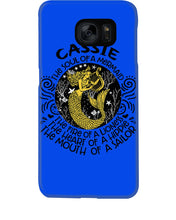 Load image into Gallery viewer, Gift For Cassie Girl The Soul Of A Mermaid Phone case
