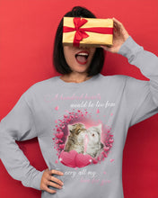 Load image into Gallery viewer, A Hundred Hearts Would Too Few To Carry All My Love For You Cats Gift For Cat Lovers Unisex Long Sleeve
