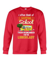 Load image into Gallery viewer, I Often Think Of Skipping School Gift For Kids Sweatshirt
