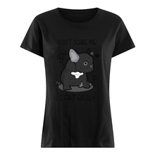Load image into Gallery viewer, Don't Scare Me I Fart Easily Gift For Dog Lovers Ladies Tee

