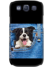 Load image into Gallery viewer, Border Collie In Denim Pocket Gift For Dog Lovers Phone case
