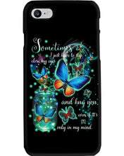Load image into Gallery viewer, Butterfly Close My Eyes And Hug You Gift For Women Phone case

