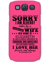Load image into Gallery viewer, Gift For Husband I Love Here Forever And Always Phone case
