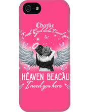 Load image into Gallery viewer, Butterfly I Need You More Angel Wings Gift For Lovers Phone case
