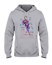 Load image into Gallery viewer, Butterflies Find Joy In The Journey Gift For Daughter Hoodie
