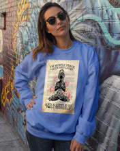Load image into Gallery viewer, I'm Mostly Peace Love And Light Yoga Gift For Yoga Lovers Sweatshirt
