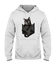 Load image into Gallery viewer, Cat In Your Front Pocket Perfect Gift For Friends Who Loves Cat Hoodie
