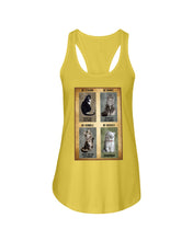 Load image into Gallery viewer, Cat Be Strong When You Are Weak Gift For Cat Lovers Ladies Flowy Tank
