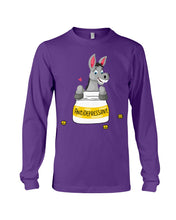 Load image into Gallery viewer, Funny Donkey Anti Depressant Meaning Gift For Women Unisex Long Sleeve
