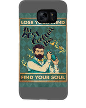 Load image into Gallery viewer, Lose Your Mind Find Your Soul Gift For Bartender Phone case
